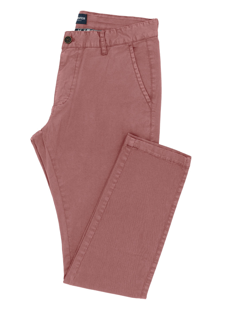 Jules Pink Slim Chino