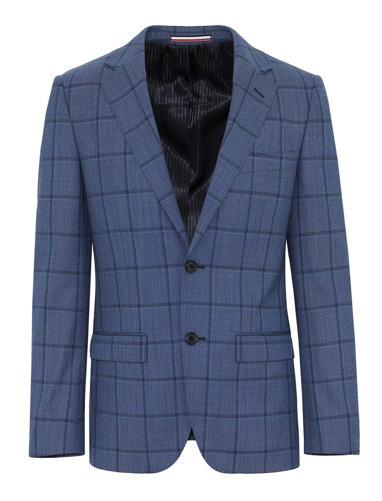 Parker Edward Navy Checked Suit – Daniel Hechter Paris